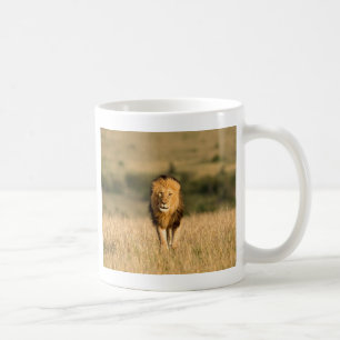 Taza De Café León Macho Caminando