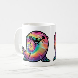 Taza De Café León Marino Tie Dye
