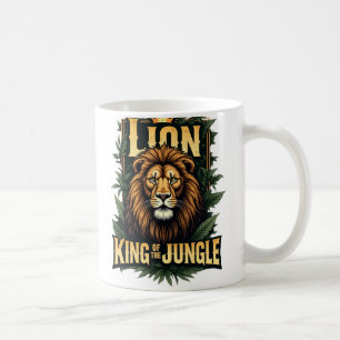 Taza De Café León: rey de la jungla