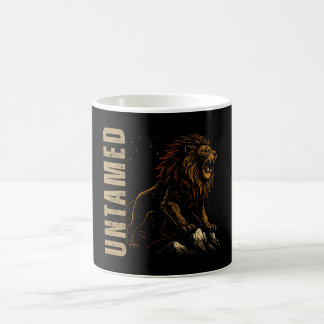 Taza De Café León Rugiente Indomable