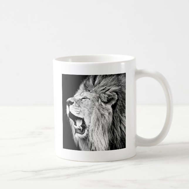 Taza De Café León ruidoso (Derecha)