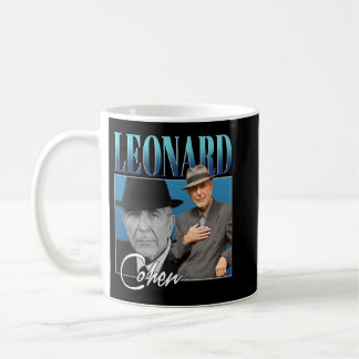 Taza De Café Leonard Cohen Regalos Retro Style para los fans