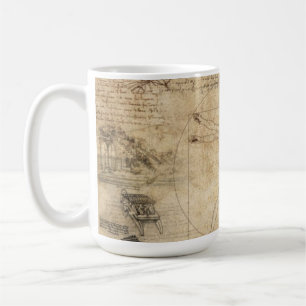 Taza De Café Leonardo Da Vinci El Vitruviano
