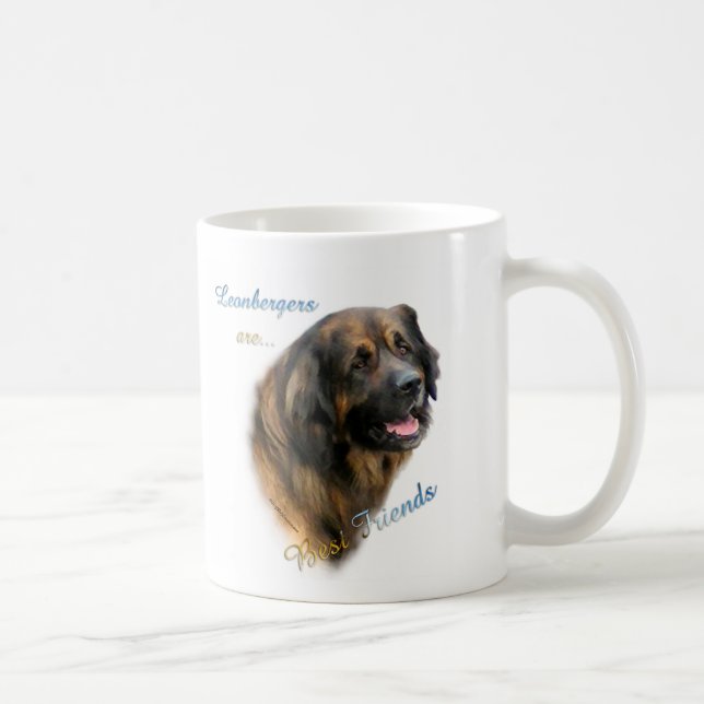 Taza De Café Leonberger Best Friend 2 (Derecha)