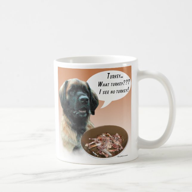 Taza De Café Leonberger Turkey (Derecha)