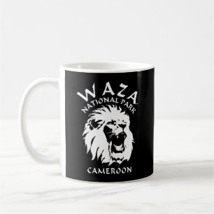 Taza De Café Leones Del Parque Nacional De Waza - Camerún
