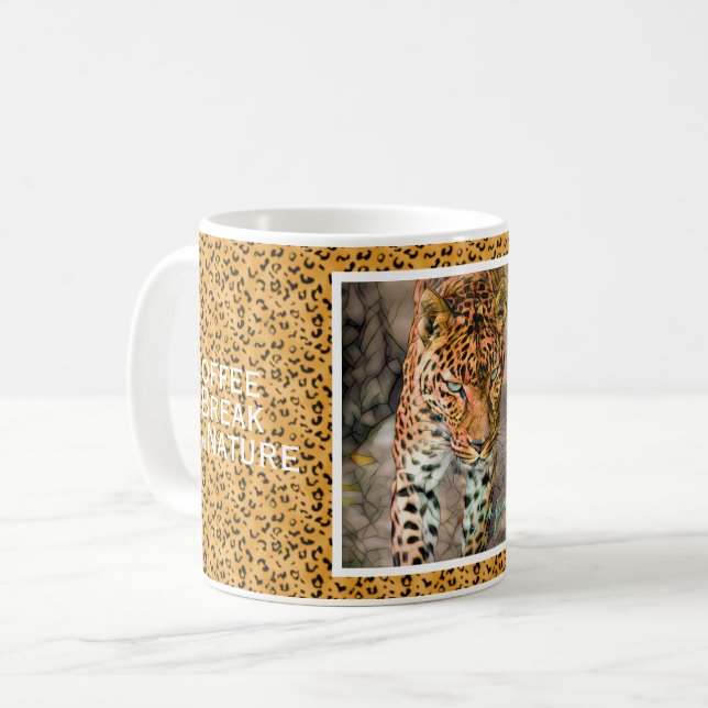 Taza De Café Leopard [Classic Mug] (Anverso izquierdo)