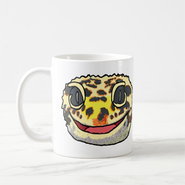 Taza De Café Leopard Gecko (Izquierda)