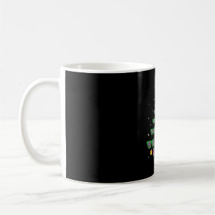 Taza De Café Leopard Glasses Xmas Tree Optometrist Navidades