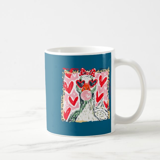 Taza De Café Leopard Valentine's Day Goose Cute Animal Couple M (Derecha)