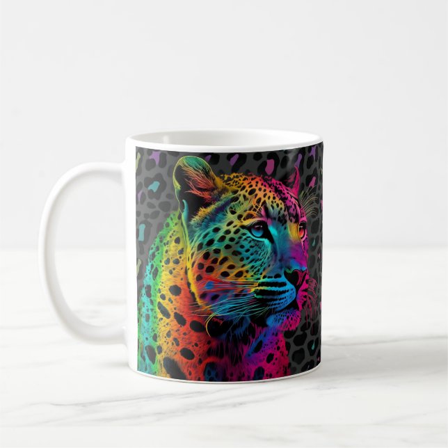 Taza De Café Leopardo (Izquierda)