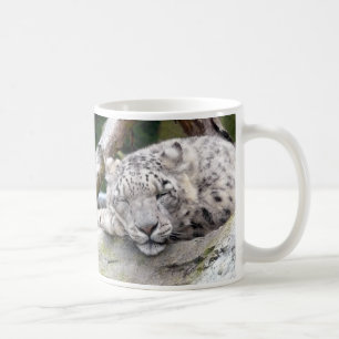 Taza De Café Leopardo de la nieve - ¡hermoso!