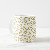 Leopardo de oro, Purpurina de oro, impresión de le