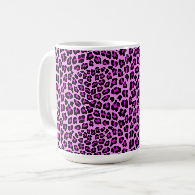 Taza De Café Leopardo rosa (Anverso izquierdo)