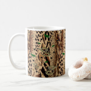 Taza De Café Leopardo Snake Alligator Mug