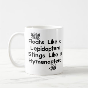 Taza De Café Lepidópteros de los flotadores