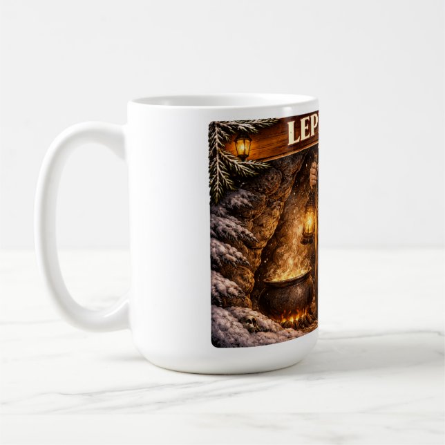 Taza De Café Leppaludi islandés Yule Lad (Izquierda)