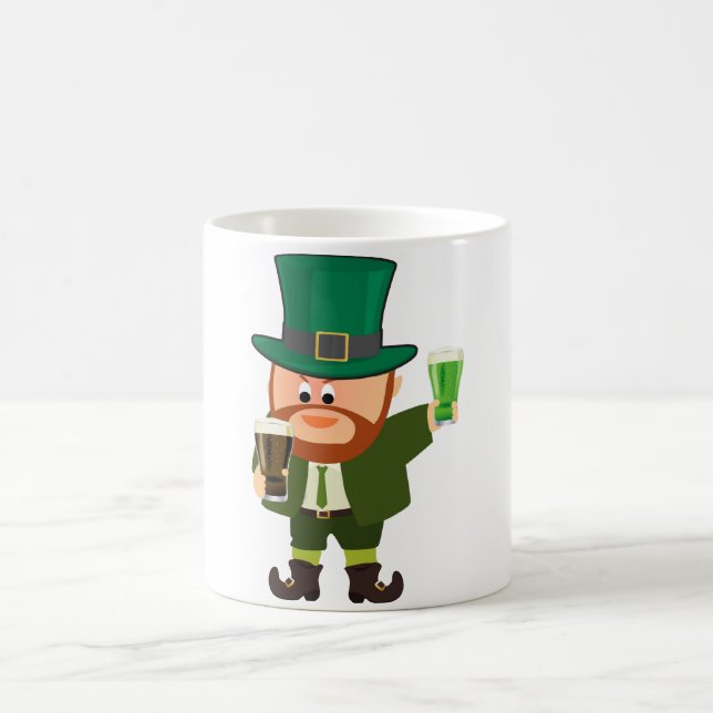 Taza De Café Leprechaun (Centro)