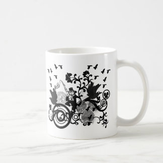 Taza De Café Leprechaun en negro