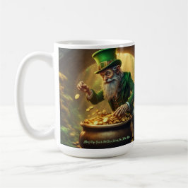 Taza De Café Leprechaun Greeting