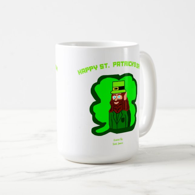 Taza De Café Leprechaun Magic Coffee Mug (Anverso derecho)