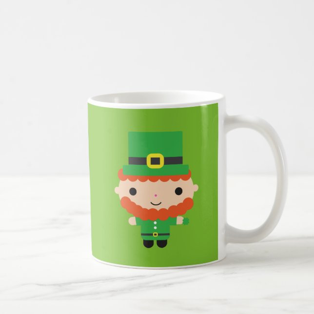 Taza De Café Leprechaun Mug (Derecha)