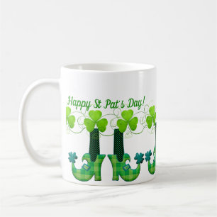 Taza De Café Leprechaun Shoes St Patrick's Day