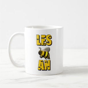 Taza De Café LES 🐝 AN (Orgullo Lesbiano)