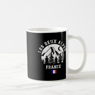 Taza De Café Les Deux Alpes France Estación de esquí alpino