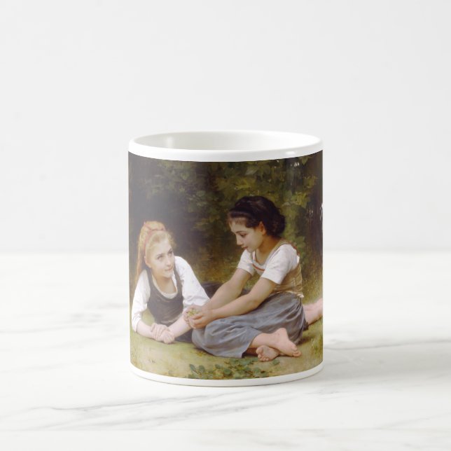 Taza De Café Les Noisettes: Jóvenes Chicas recogiendo hazellana (Centro)