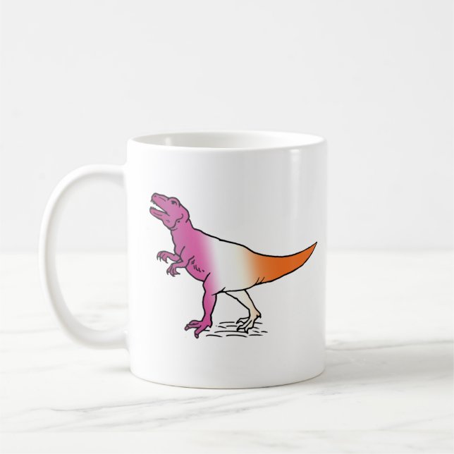 Taza De Café Lesbisaurio (Izquierda)