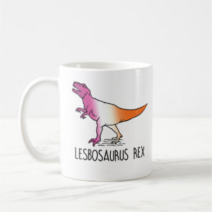 Taza De Café Lesbosaurus Rex