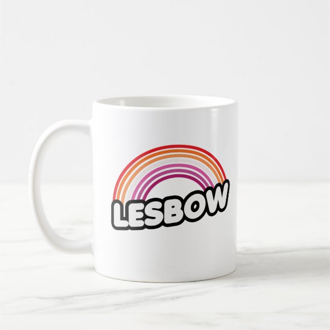 Taza De Café Lesbow - Atardecer (Izquierda)