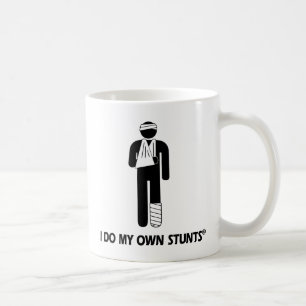 Taza De Café Lesión mis propios trucos