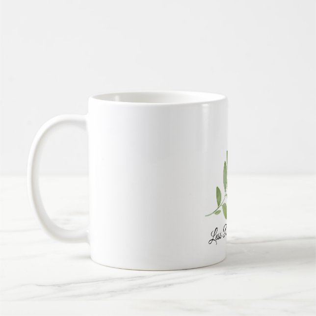 Taza De Café Less Rush More Life Coffee Mug (Izquierda)