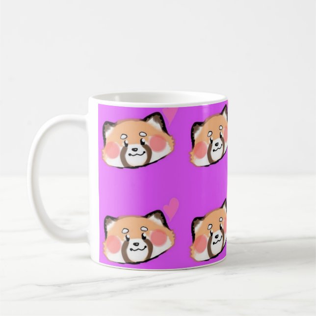 Taza De Café Lesser Panda Mug por Lilia (Izquierda)