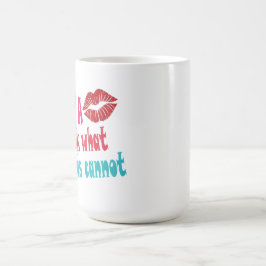 Taza De Café Let a kiss speak what words cannotT-Shirt