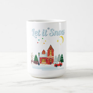 Taza De Café Let It Snow