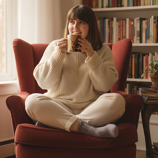 Taza De Café Let Your Imagination Roam - Retro Circus Storytime (Subido por el creador)