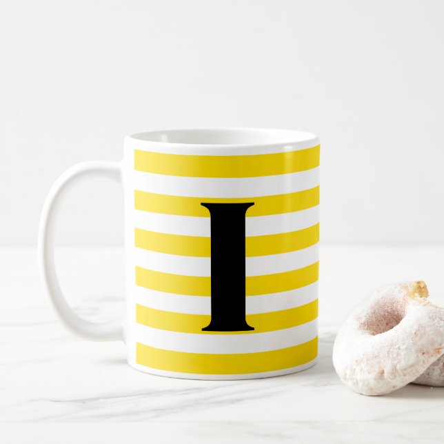 Taza De Café Letra alfabeta I mug (Con donut)