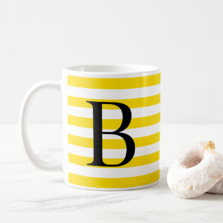 Taza De Café Letra B Mug con caracteres