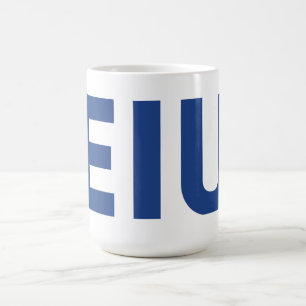 Taza De Café Letra de bloque EIU