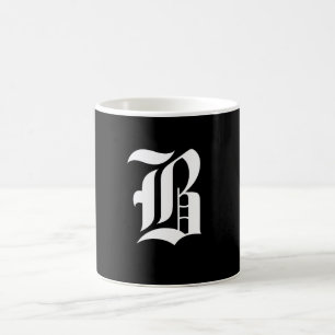 Taza De Café Letra del alfabeto B