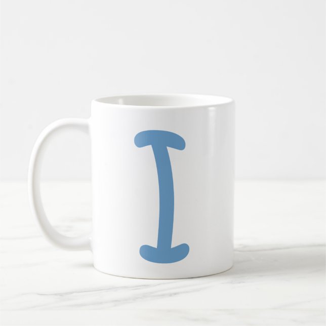 Taza De Café Letra del alfabeto I (Izquierda)