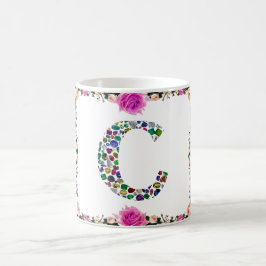 Taza De Café Letra inicial C