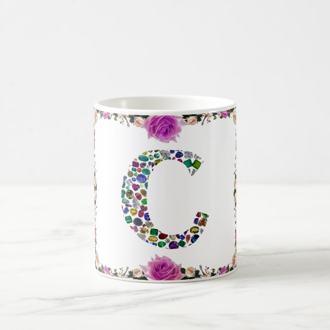 Taza De Café Letra inicial C (Centro)