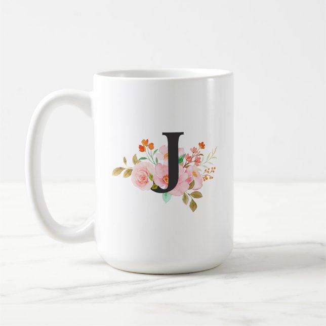 Taza De Café Letra J (Izquierda)