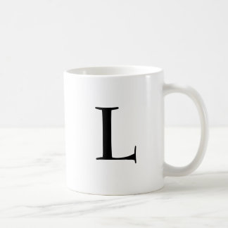 Taza De Café "Letra L "