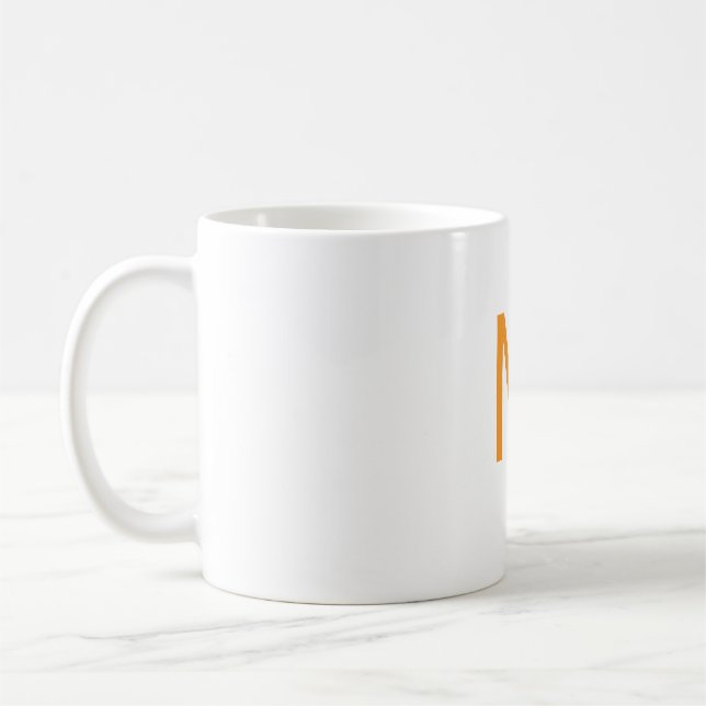 Taza De Café Letra M Mug (Izquierda)