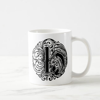 Taza De Café Letra monarquia "H"